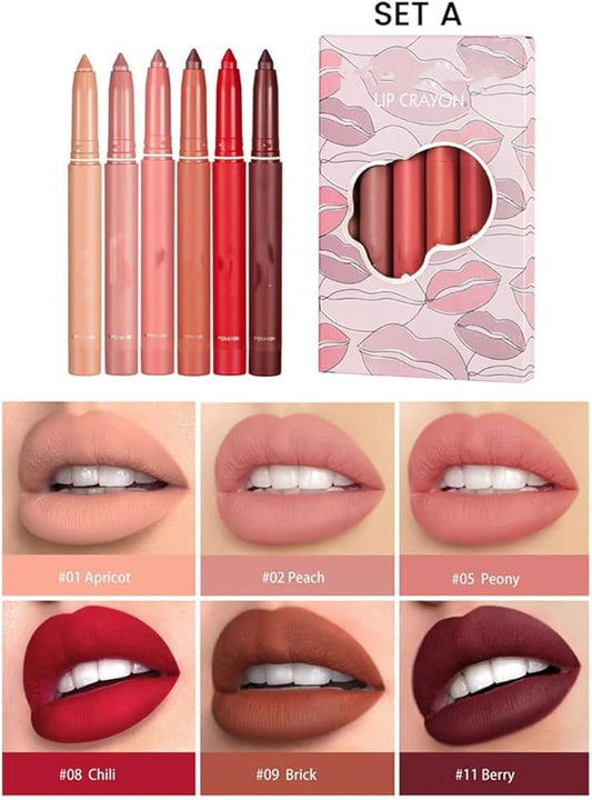 12 Colors Matte Lipstick Pen - aalammart