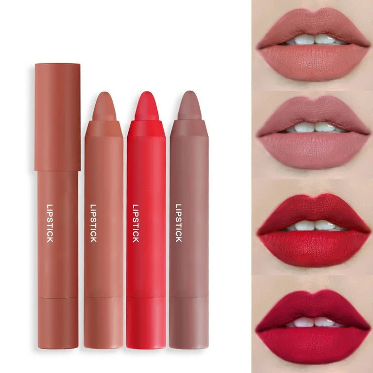 12 Colors Matte Lipstick Pen - aalammart