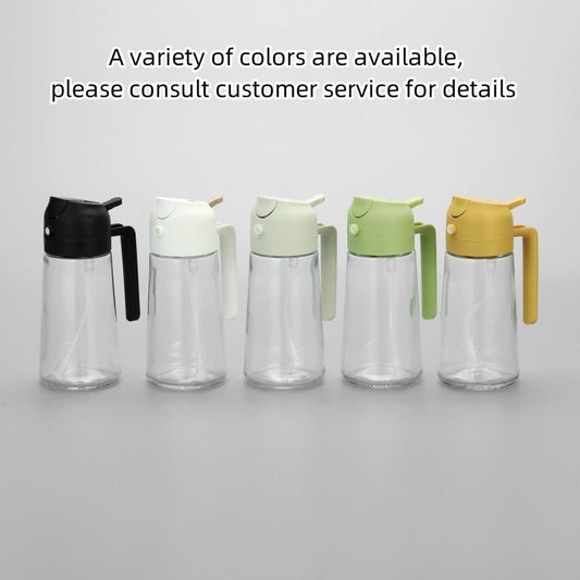 2 in 1 Glass Vinegar Mister Container - aalammart