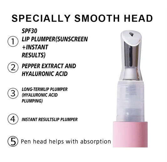 Clear Vegan Lip Plumper Oil - aalammart