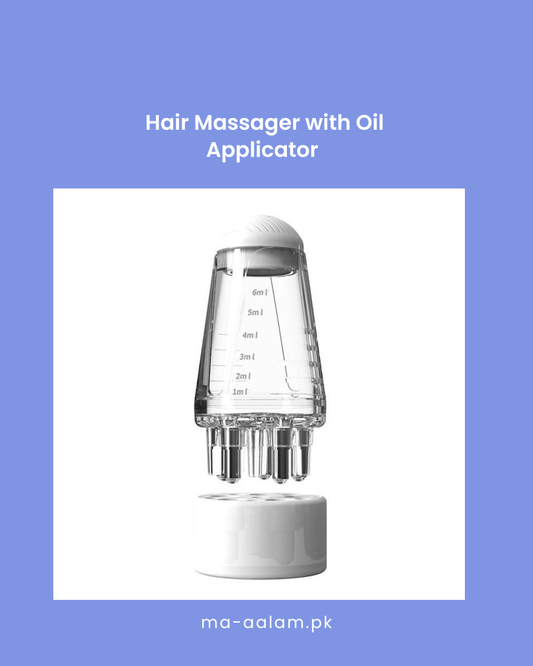 Hair Massager with Oil Applicator - aalammart