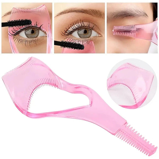 (Set of 2 ) 3 in 1 Eyelashes Tools Mascara Shield for Women. - aalammart