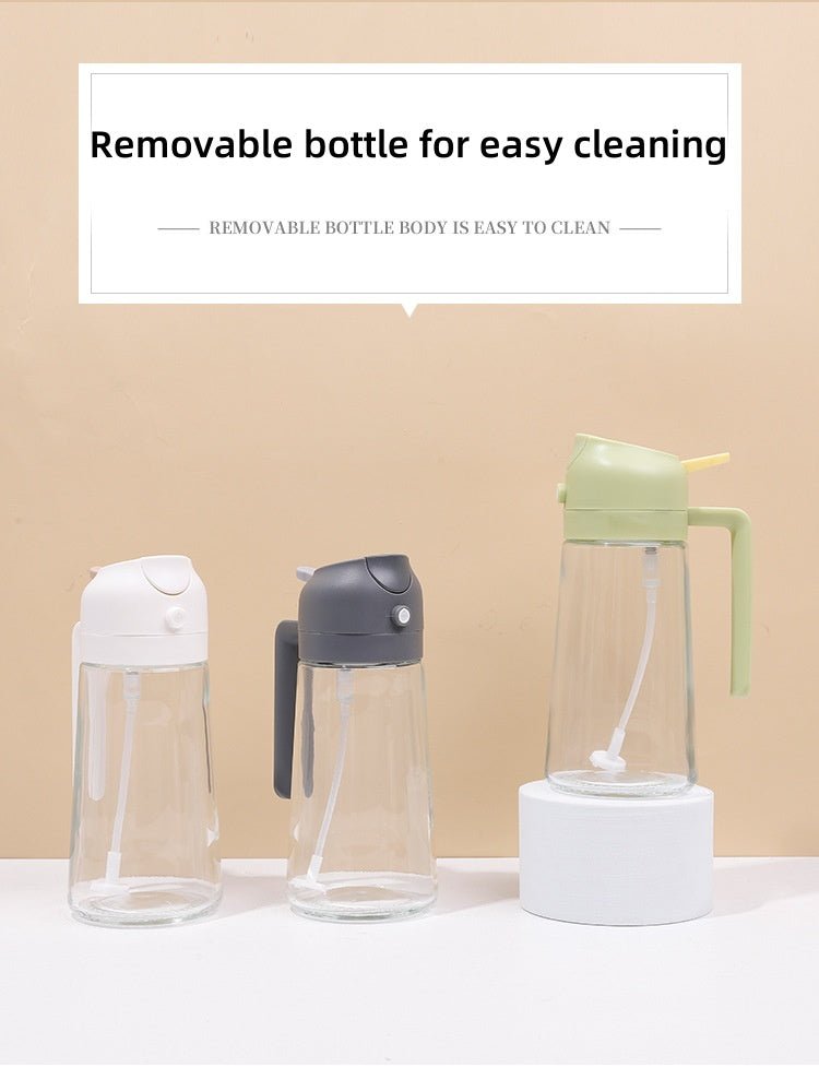 2 in 1 Glass Vinegar Mister Container - aalammart