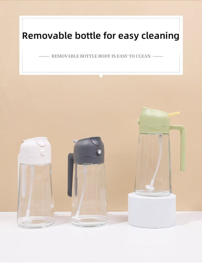 2 in 1 Glass Vinegar Mister Container - aalammart