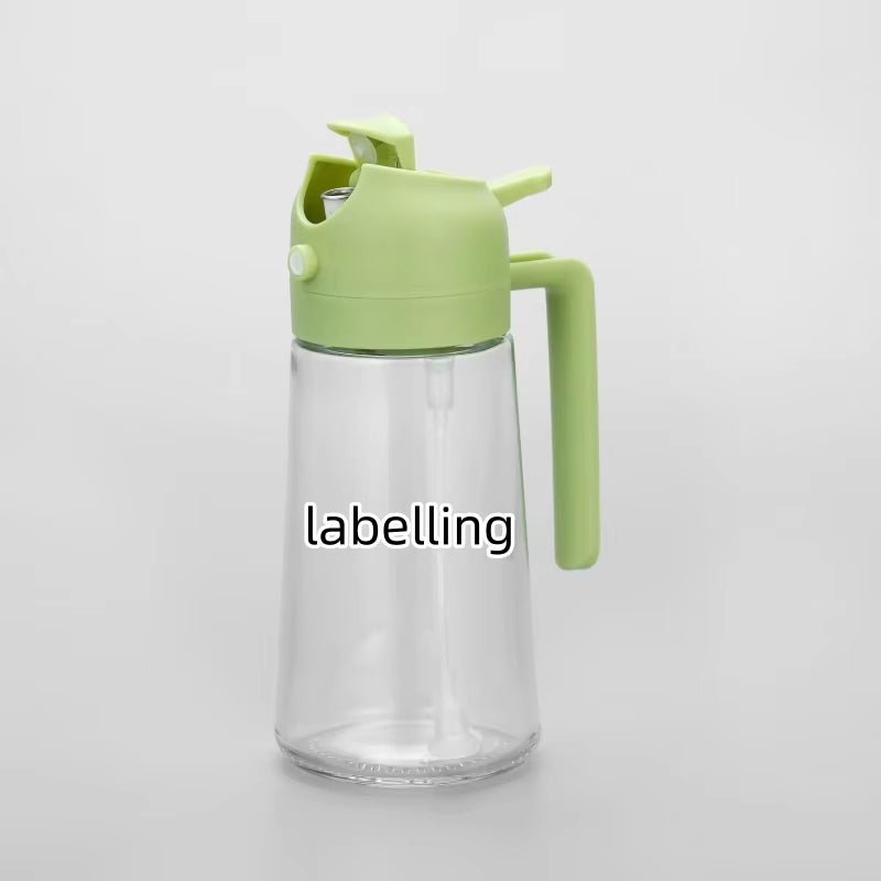 2 in 1 Glass Vinegar Mister Container - aalammart