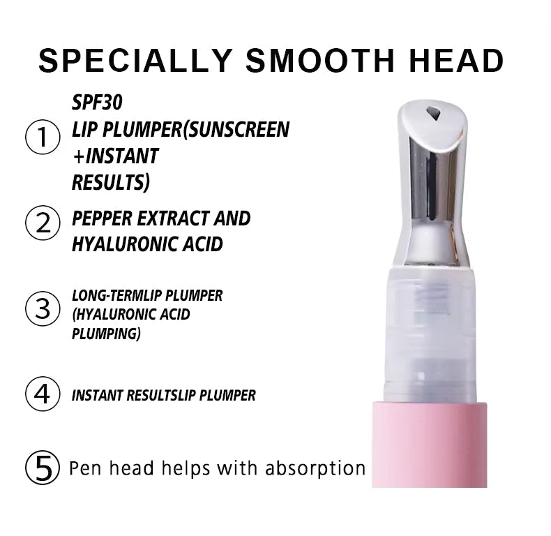 Clear Vegan Lip Plumper Oil - aalammart