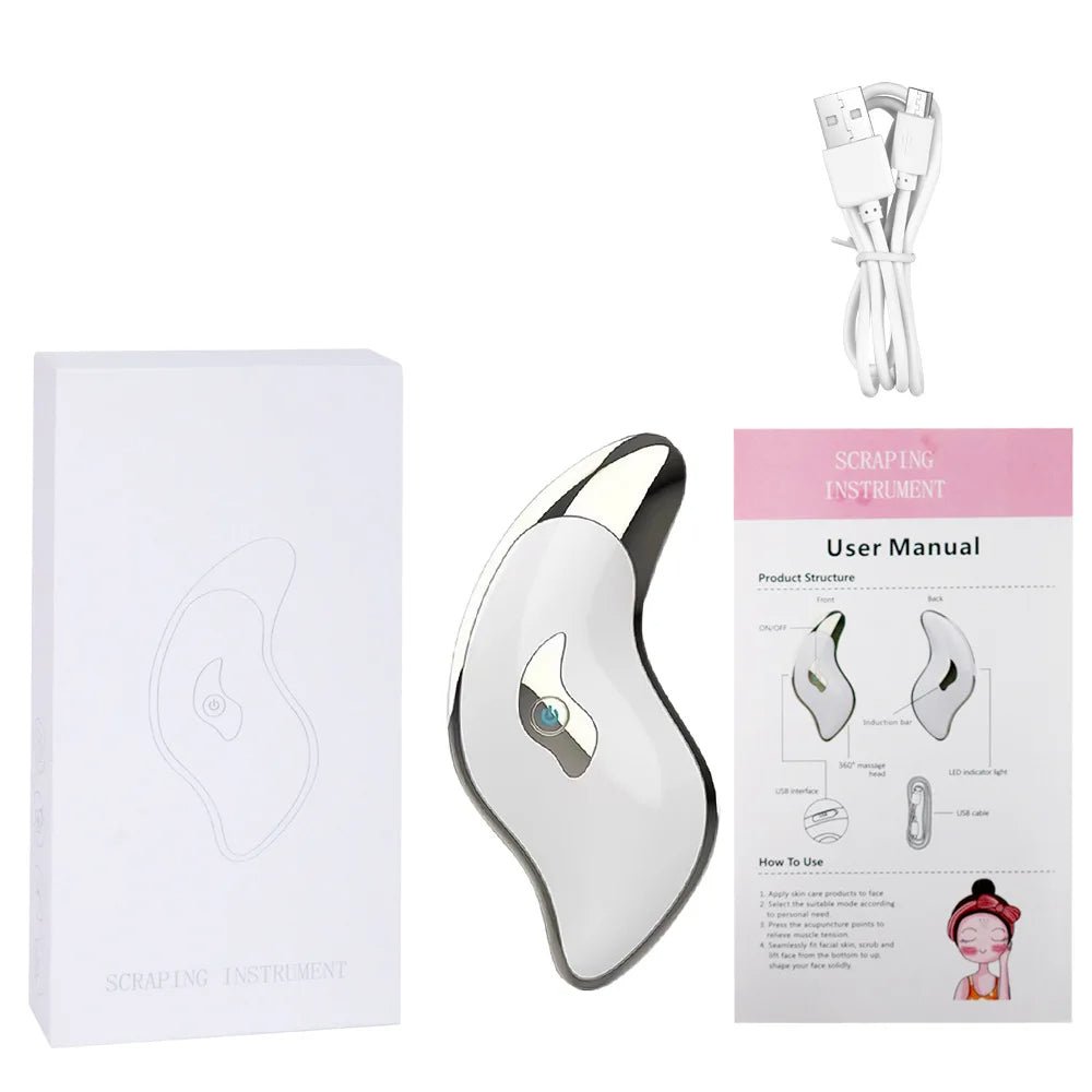 Mini Facial and skin lifting Scraping Massager - aalammart