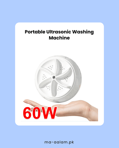 Portable Ultrasonic Washing Machine - aalammart